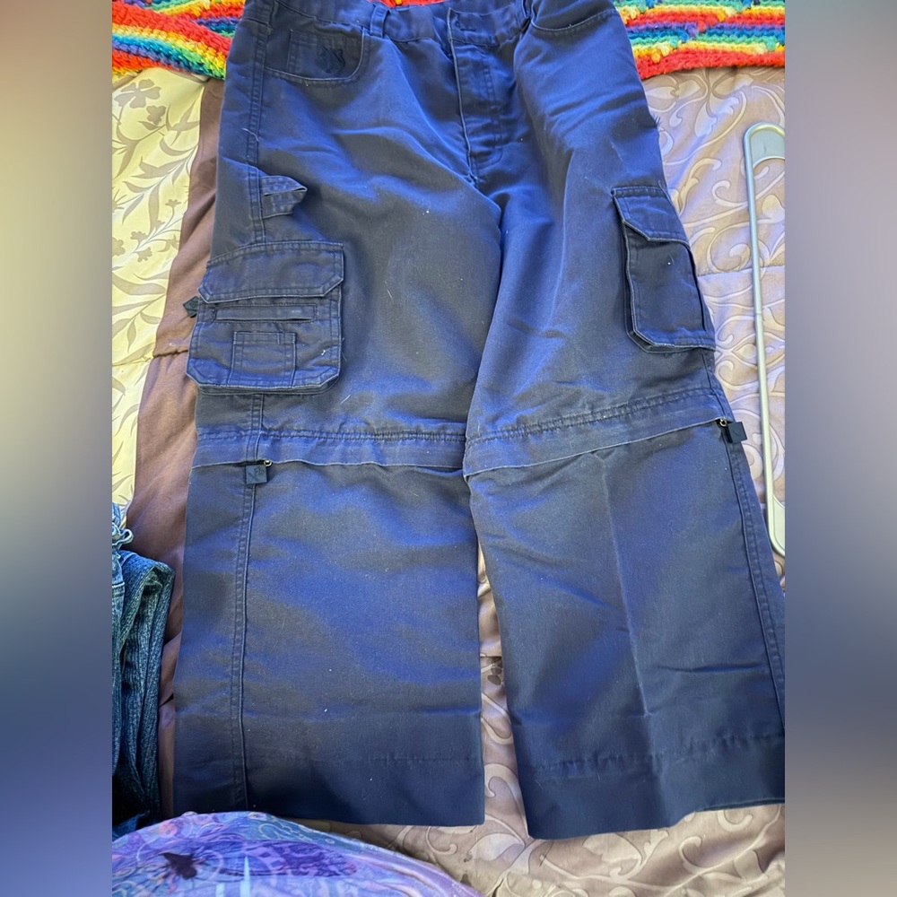 Men's Classic Blue Cargo Pants